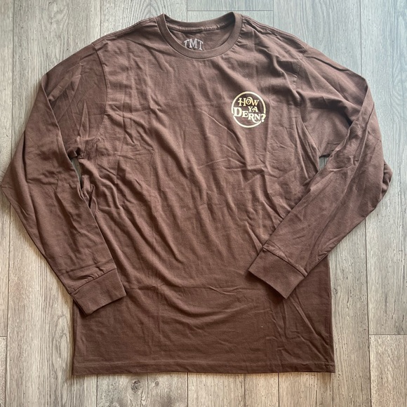 The Toast Podcast “How Ya Dern” Long Sleeve T-shirt - The Morning Toast Merch